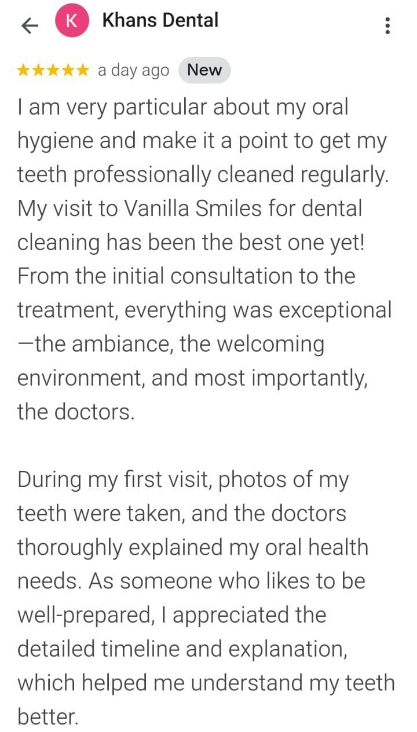 Patient Testimonial