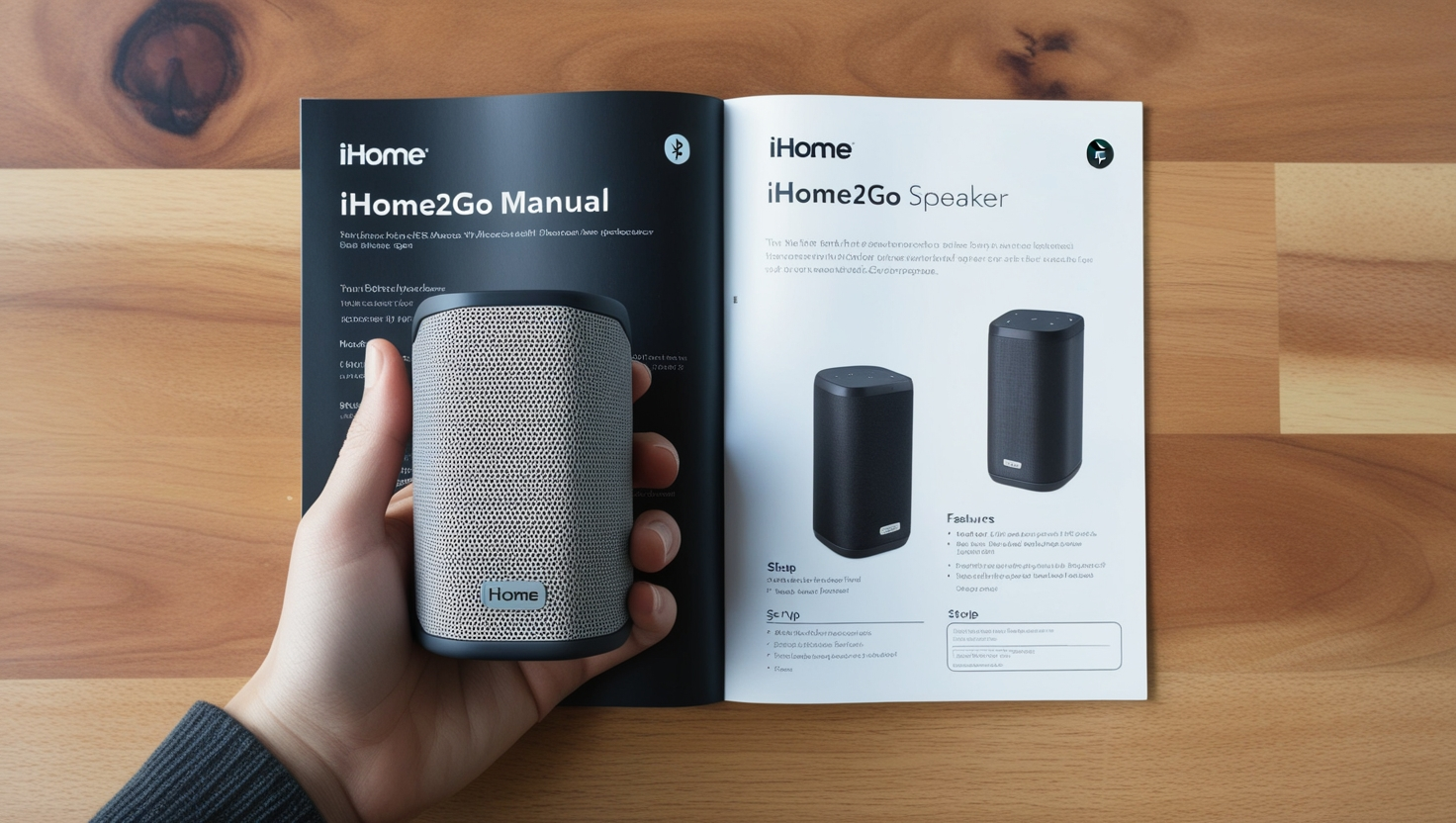 iHome IH13B iHome2Go Manual
