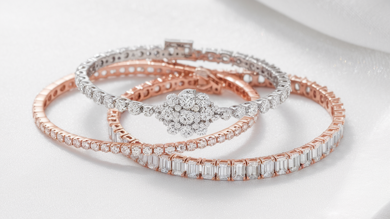 Diamond Bracelets for Women
