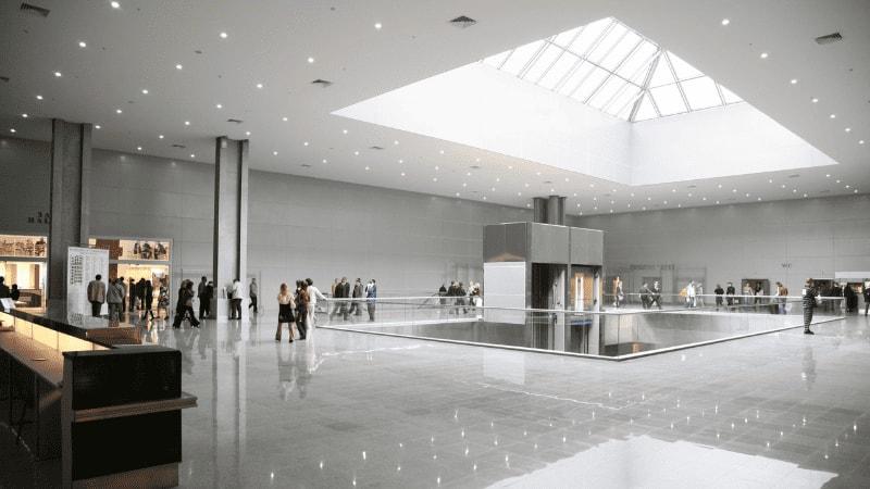 Ambient Recessed Lighting for Mall Interior