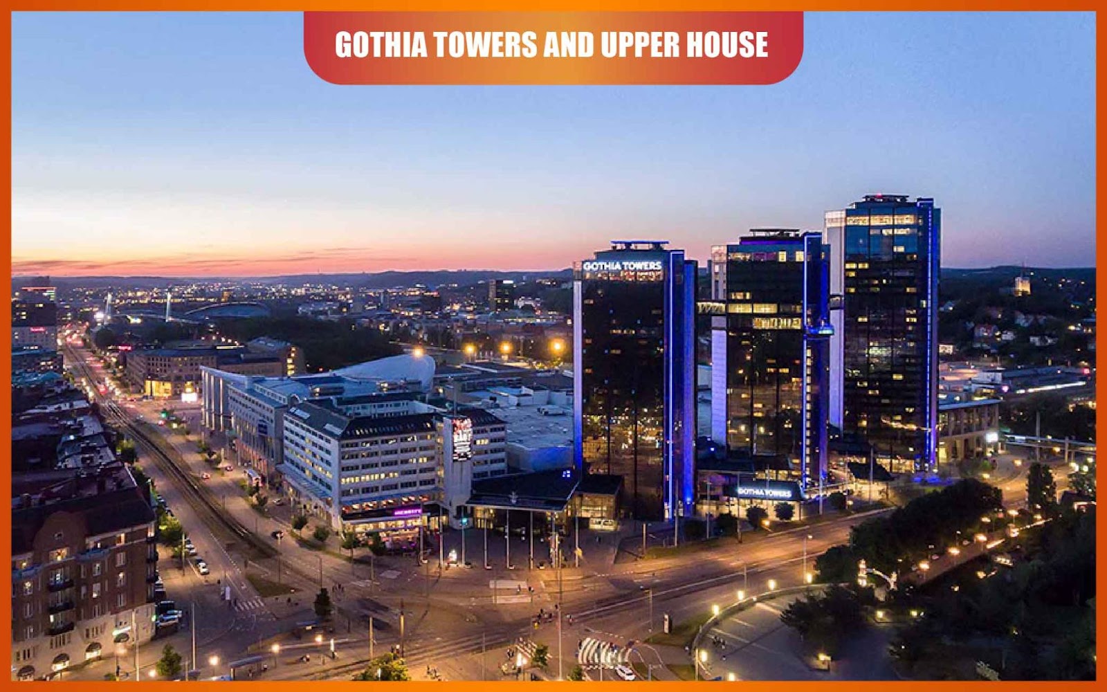 Gothia tower - hotels in gothenburg sweden