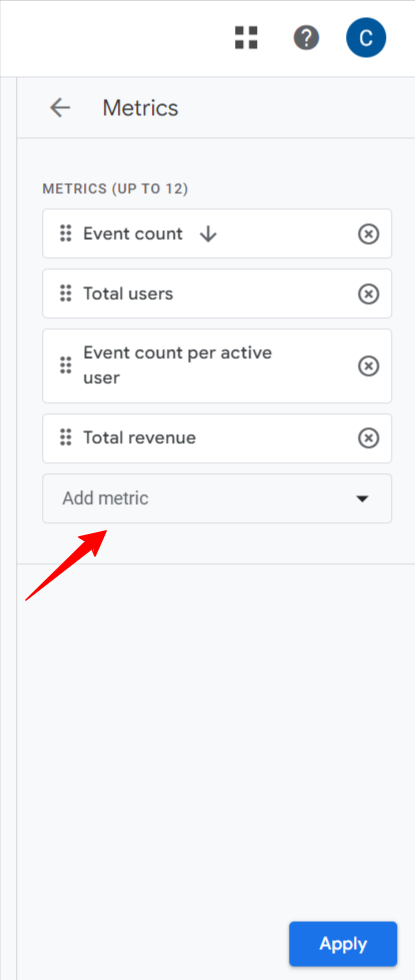 Custom Metric Reports