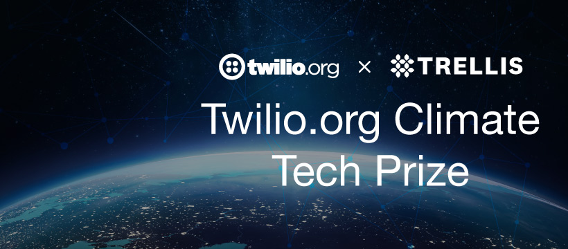 Twilio.org x Trellis / GreenBiz climate tech prize