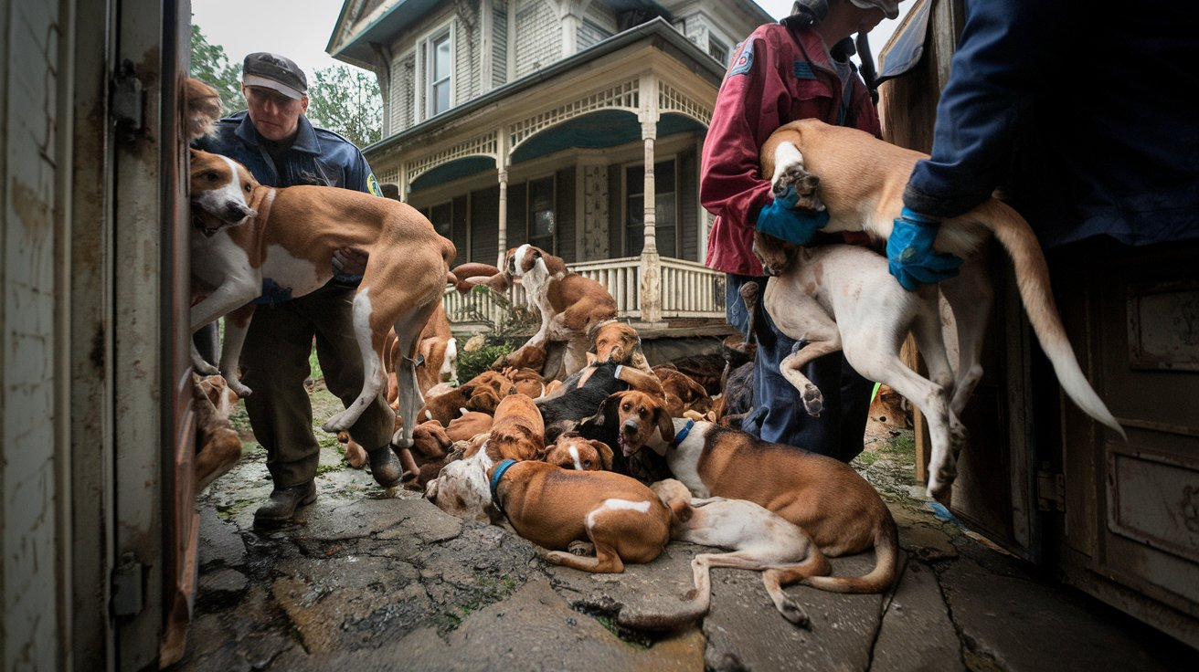 175 Dogs Rescued from Hoarders in Mississippi 2011
