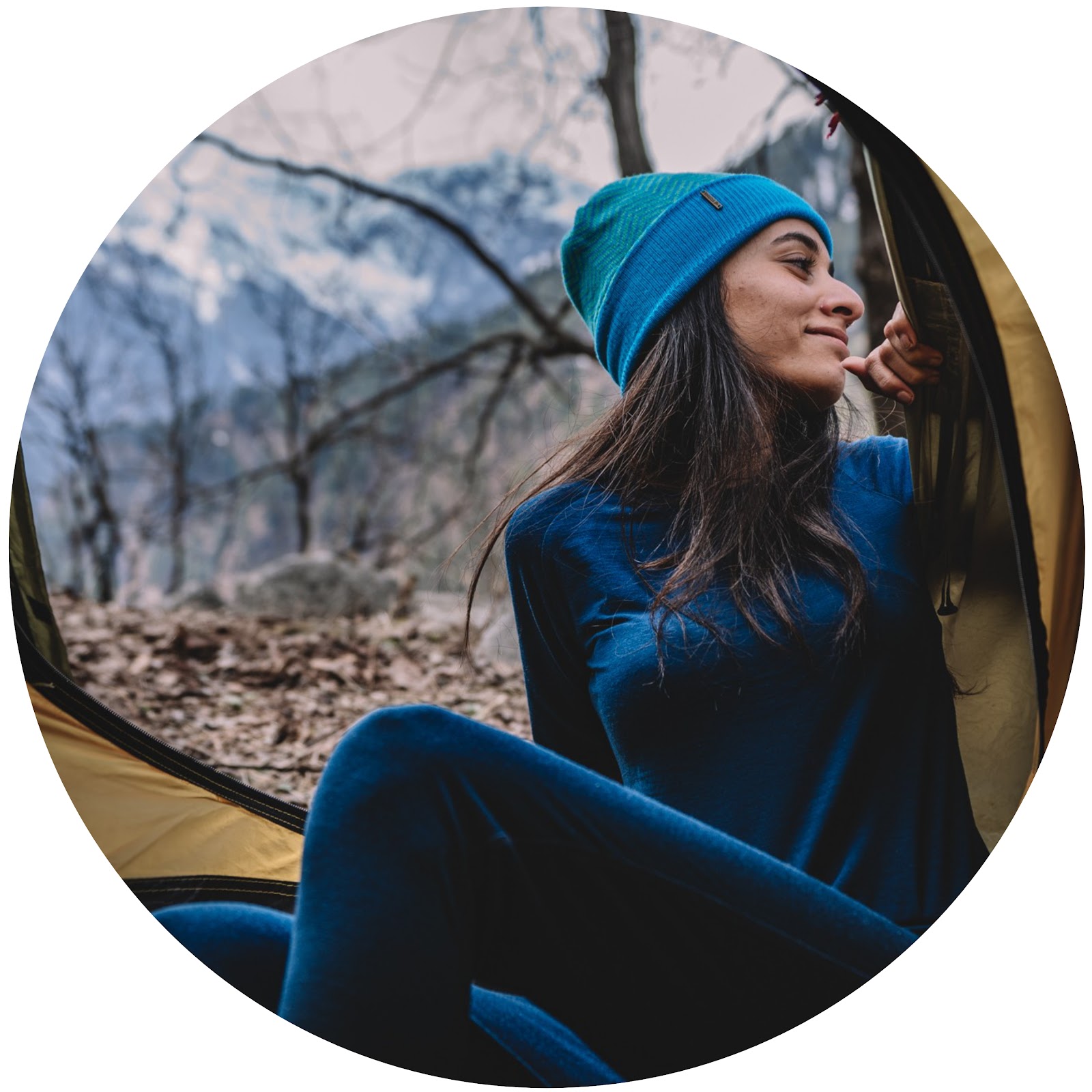 Dark blue Kosha women wear thermal .