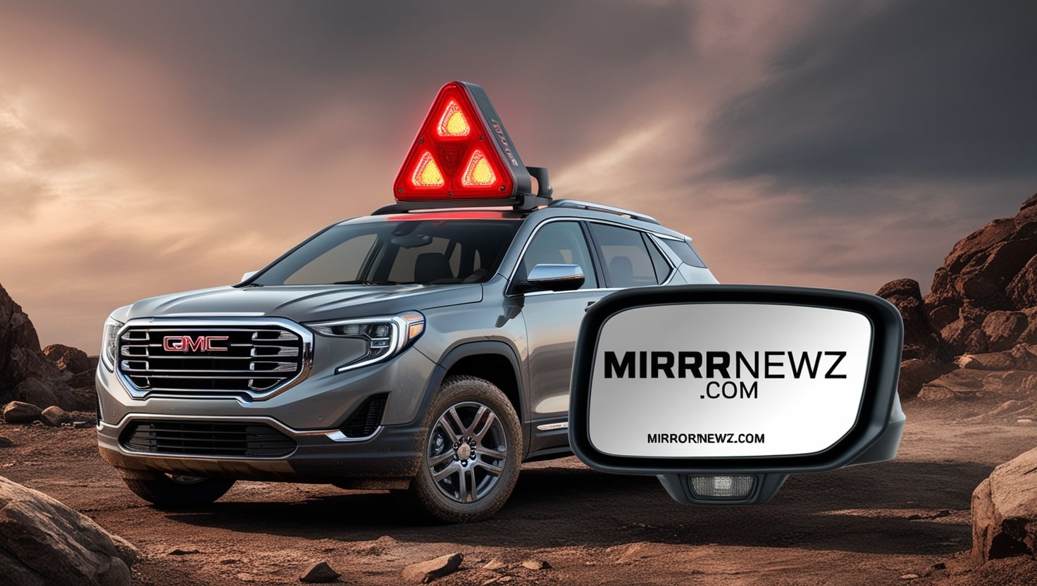 2020 Terrain Double Red Triangle Warning Light GMC