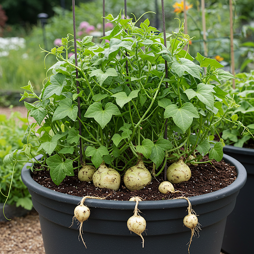 Growing Jicama Vegetable in Containers: A Guide for Small Spaces