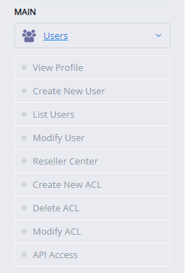 Manage Users Accounts in CyberPanel | 