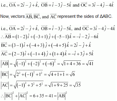 NCERT Solutions class 12 Maths Vector Algebra