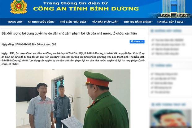 Cựu giảng viên môn Chủ nghĩa xã hội khoa học bị bắt với cáo buộc “lợi dụng các quyền tự do”