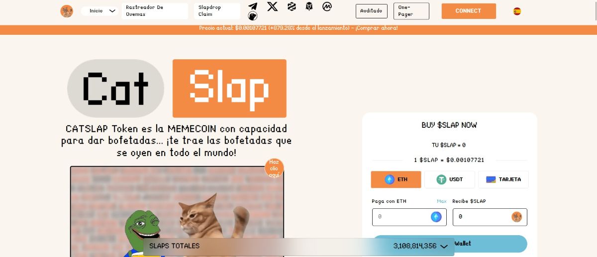 slap token criptomonedas explosivas