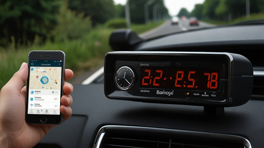 Baimoqi Car Digital Clock