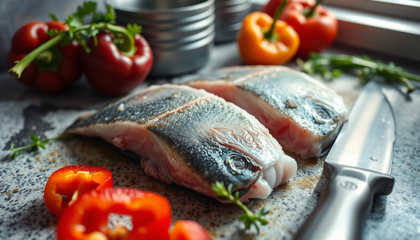 Preparing rockfish