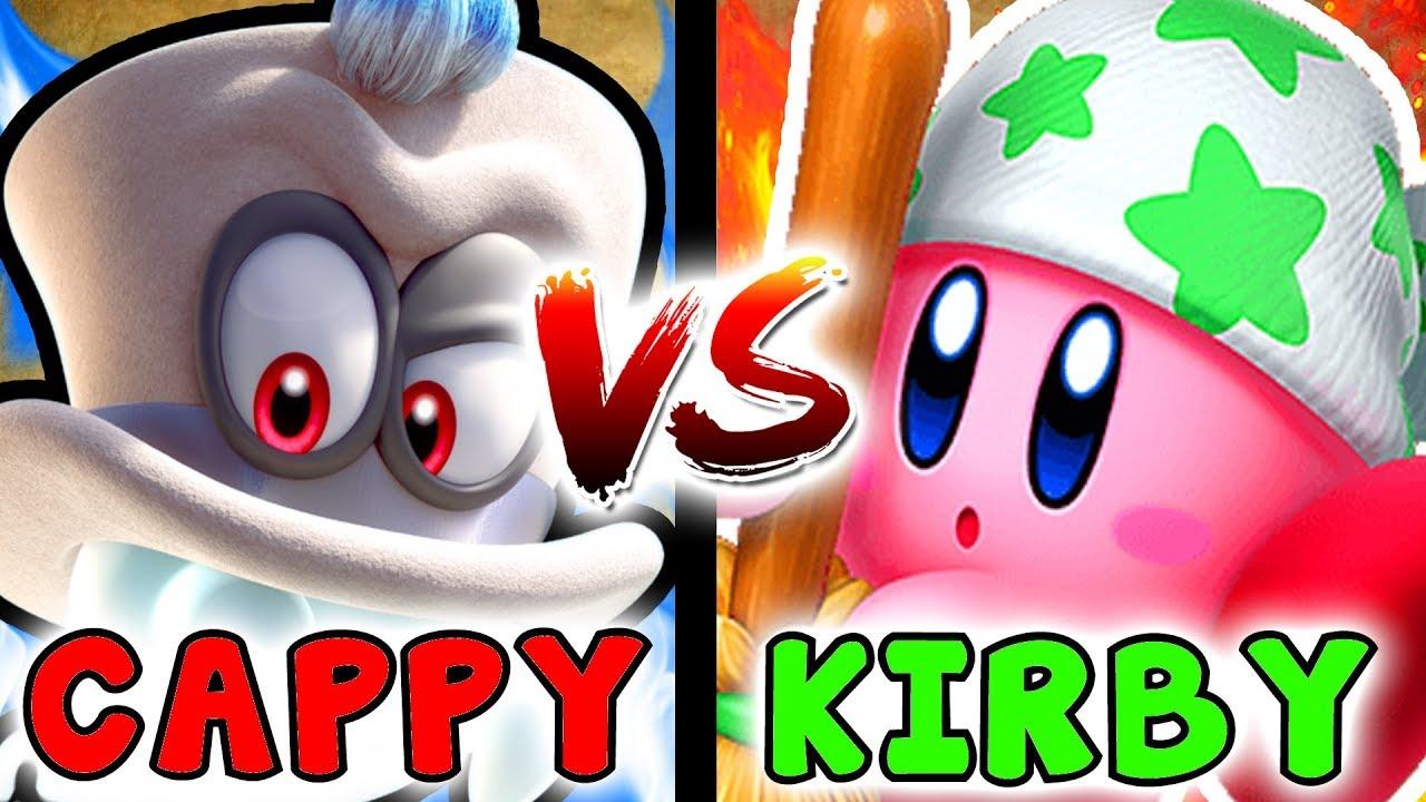 CAPPY VS KIRBY Which One Is Better? - (kirby Versus Super Mario)