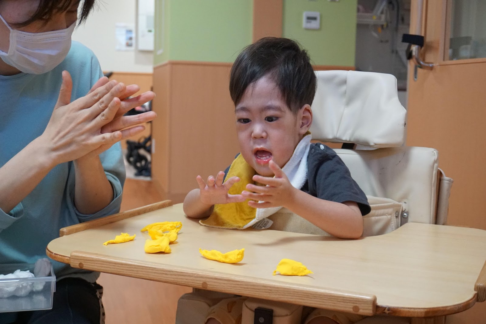 ヘレンで過ごしているお子さんの様子