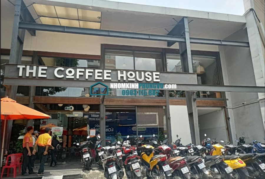 Vách ngăn quán cafe đẹp