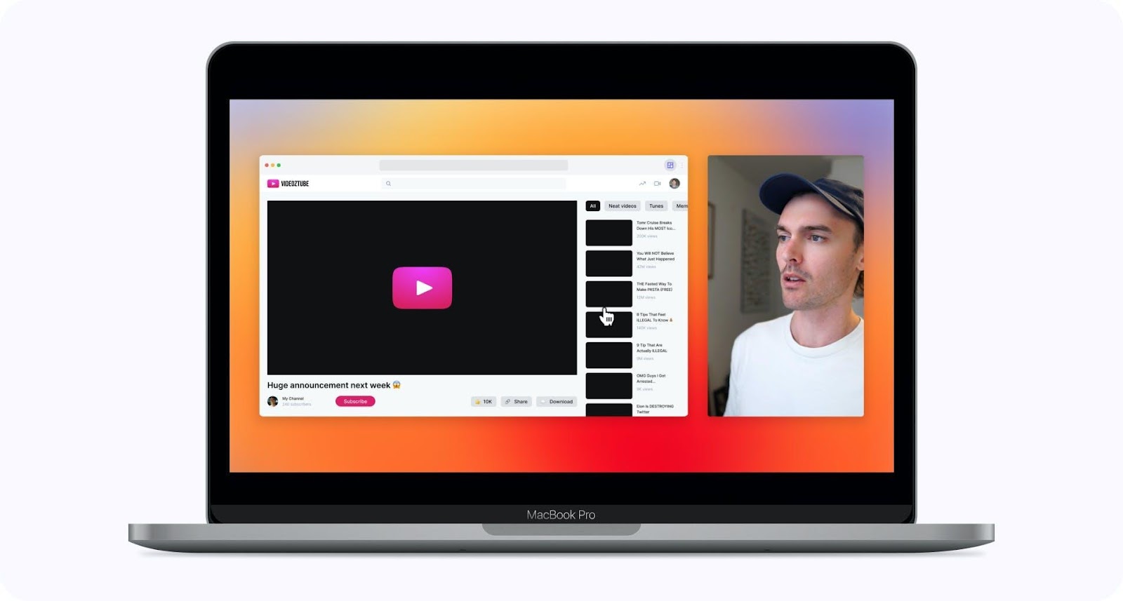 Create Reaction Videos with Tella