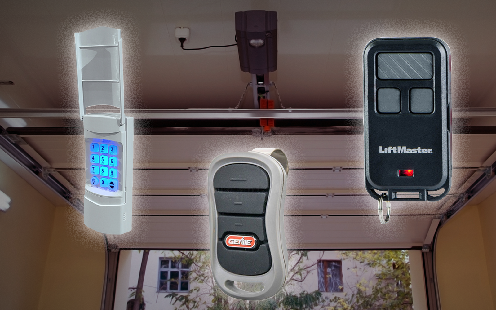 Wireless Garage Door Keypads