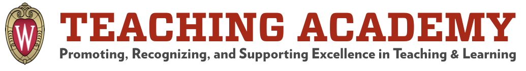Teaching Academy: Promoting, Recognizing and Supporting Excellence in Teaching & Learning