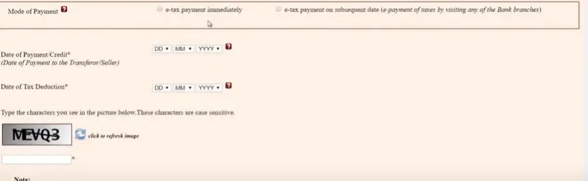 If you want to make an online payment, then proceed to "Submit to the bank" and make the payment through reliable net banking facility.