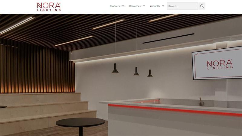 Home Page for Nora Lighting