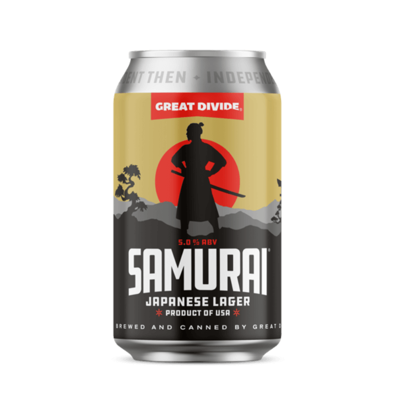 Great Divide's Samurai Japanese Lager