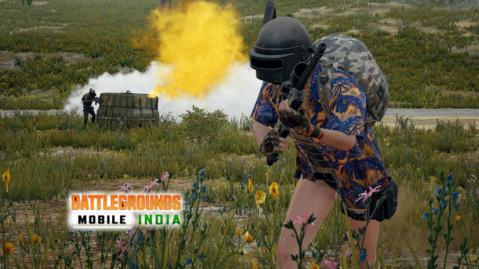 A screenshot of Battlegrounds Mobile India.