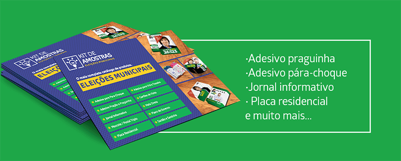 Kit de amostras eleições