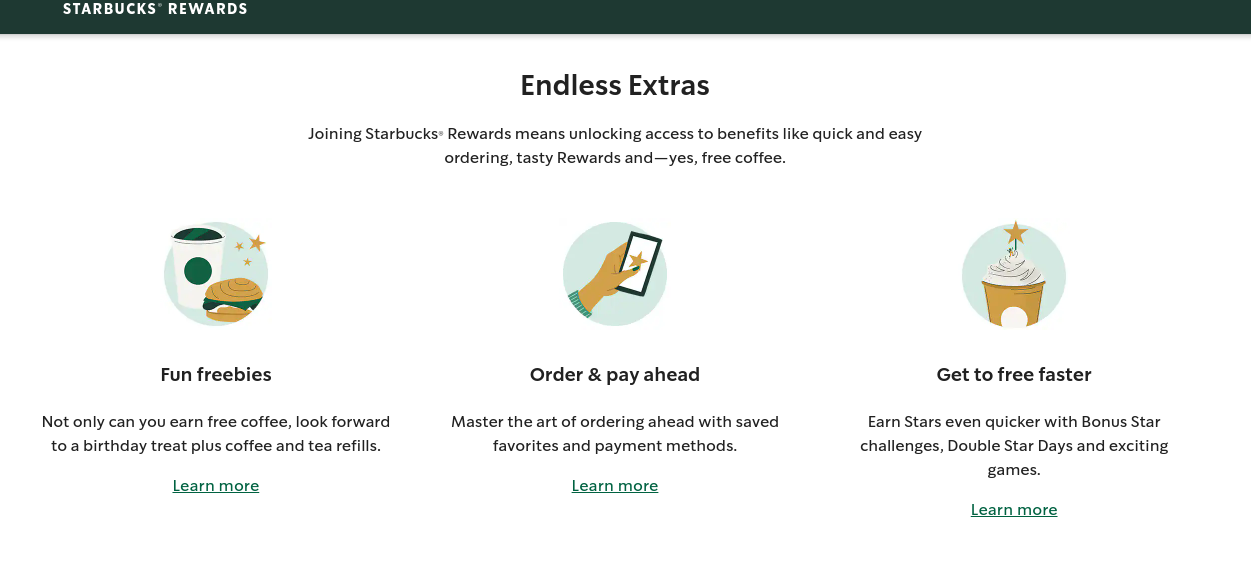 Starbucks rewards