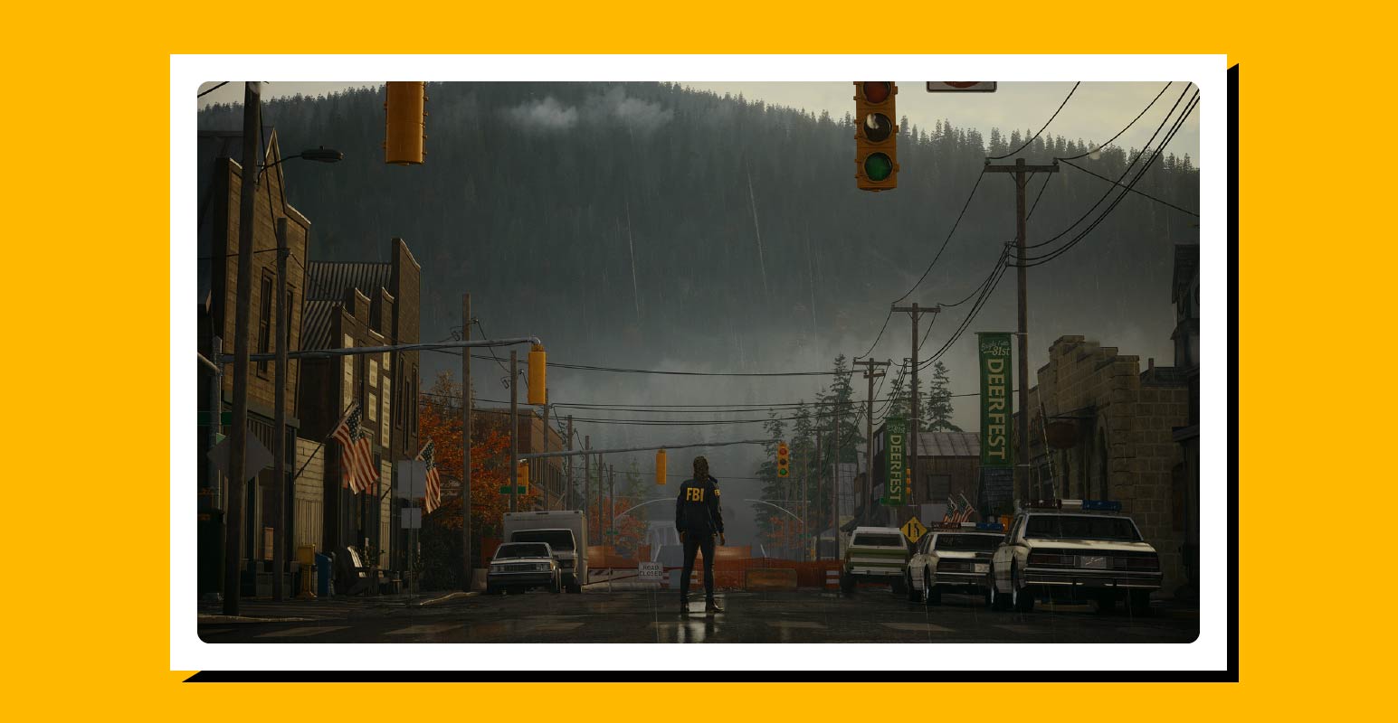 Screenshot from Alan Wake 2.