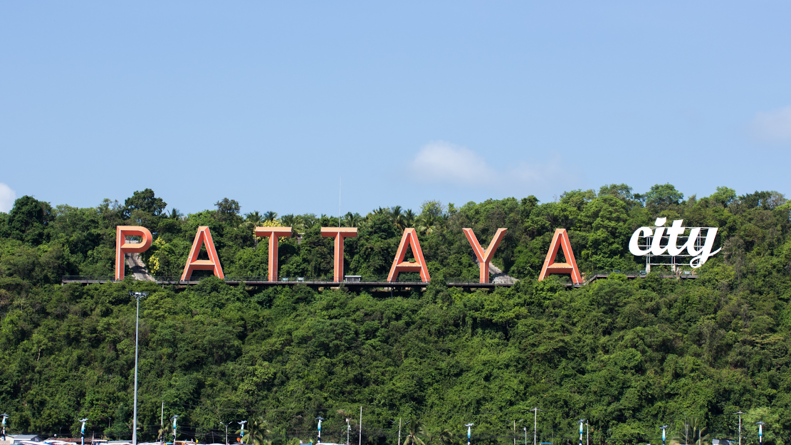 Pattaya city sign