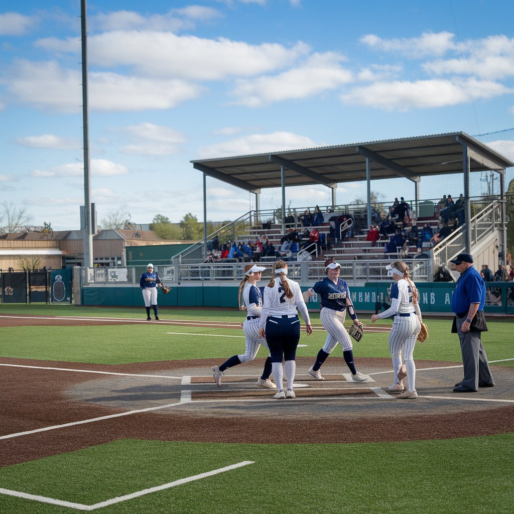 how many innings in college softball
