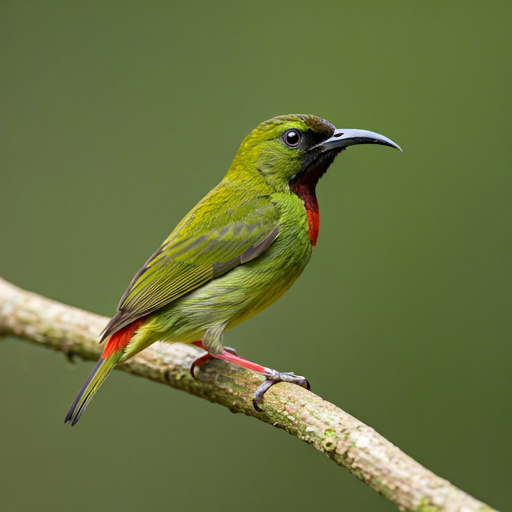 Red-legged Honeycreeper (Cyanerpes cyaneus)