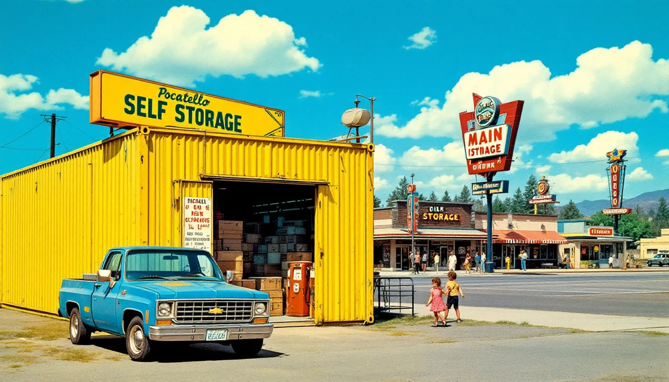 A visual representation of the growing need for self storage solutions in Pocatello.