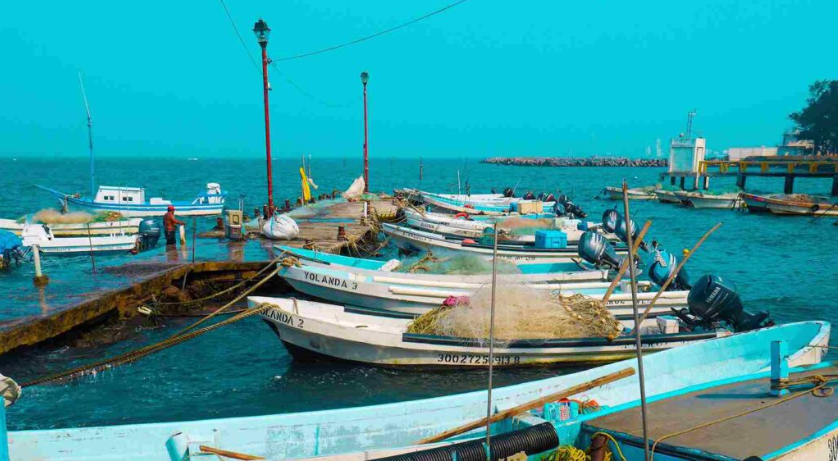 Porto di Veracruz in Messico