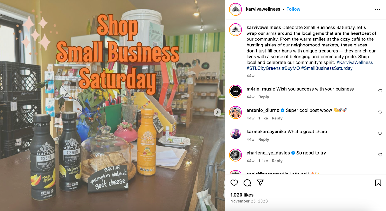 Small Business Saturday ideas-social media