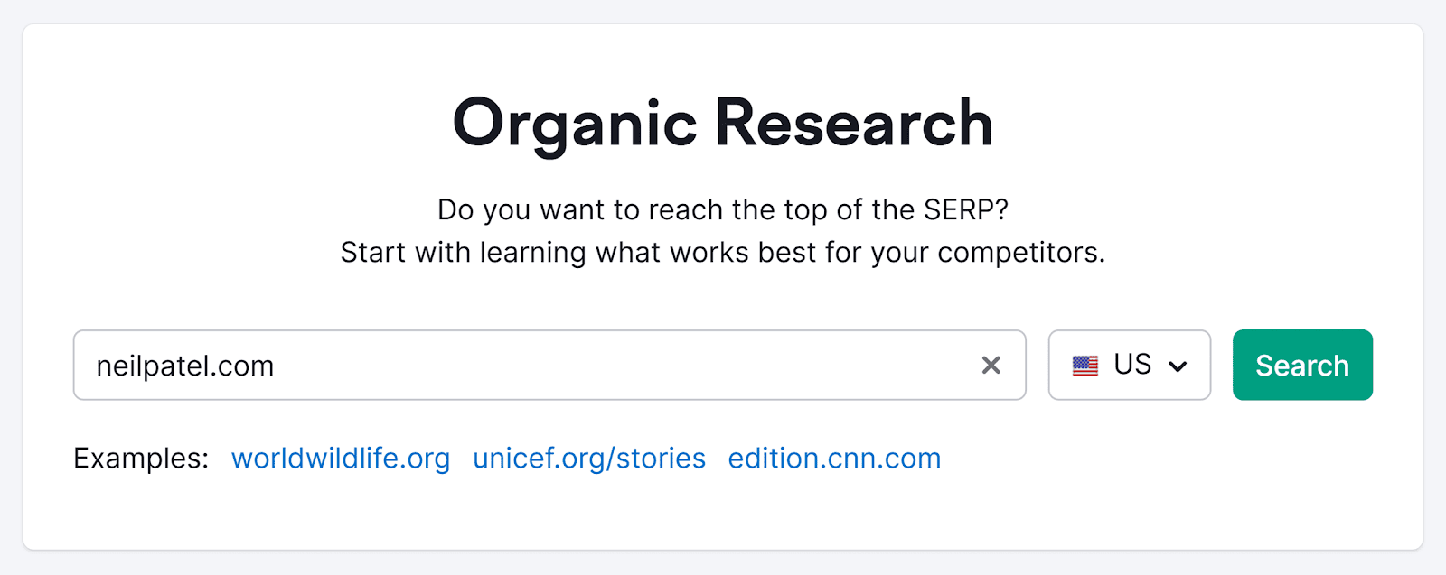 Semrush – Organic Research – Search – Neilpatel