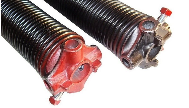 how to check garage door spring tension