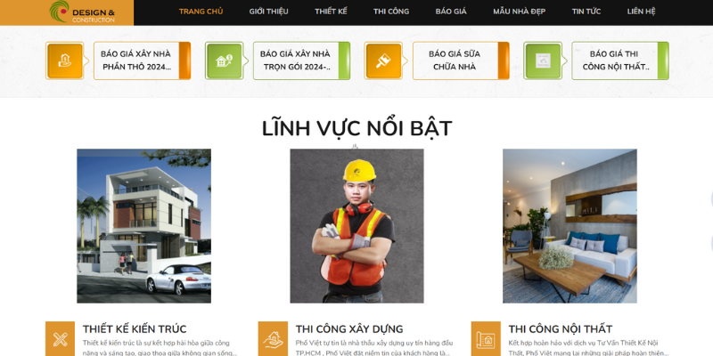 Top 16 Mẫu Thiết Kế Website Xây Dựng Đẹp Mắt Mà Bạn Không Thể Bỏ Lỡ - 68