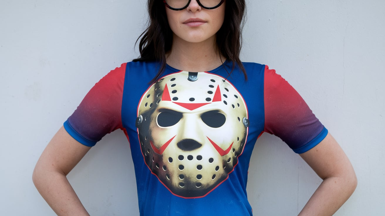 friday the 13th jason mask skater dress