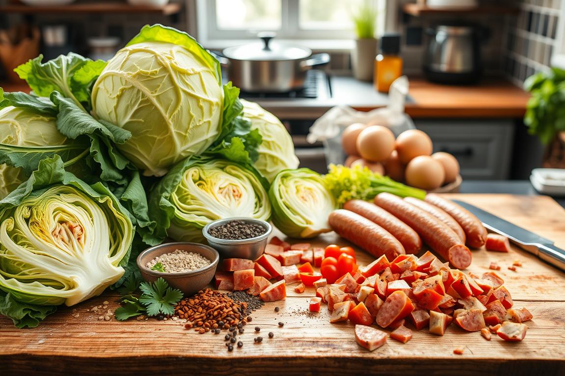 cabbage sausage recipe