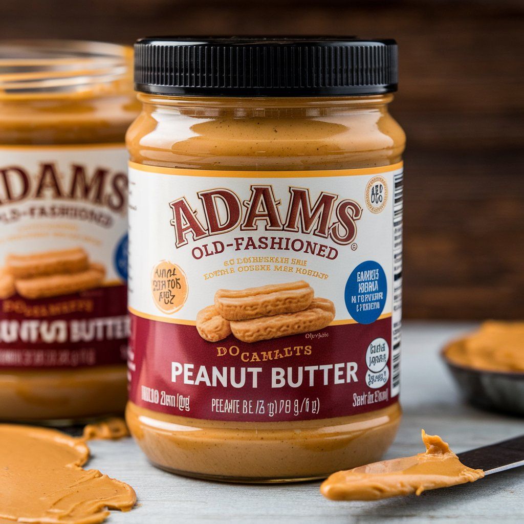 Fiber in Adams Old-Fashioned Peanut Butter