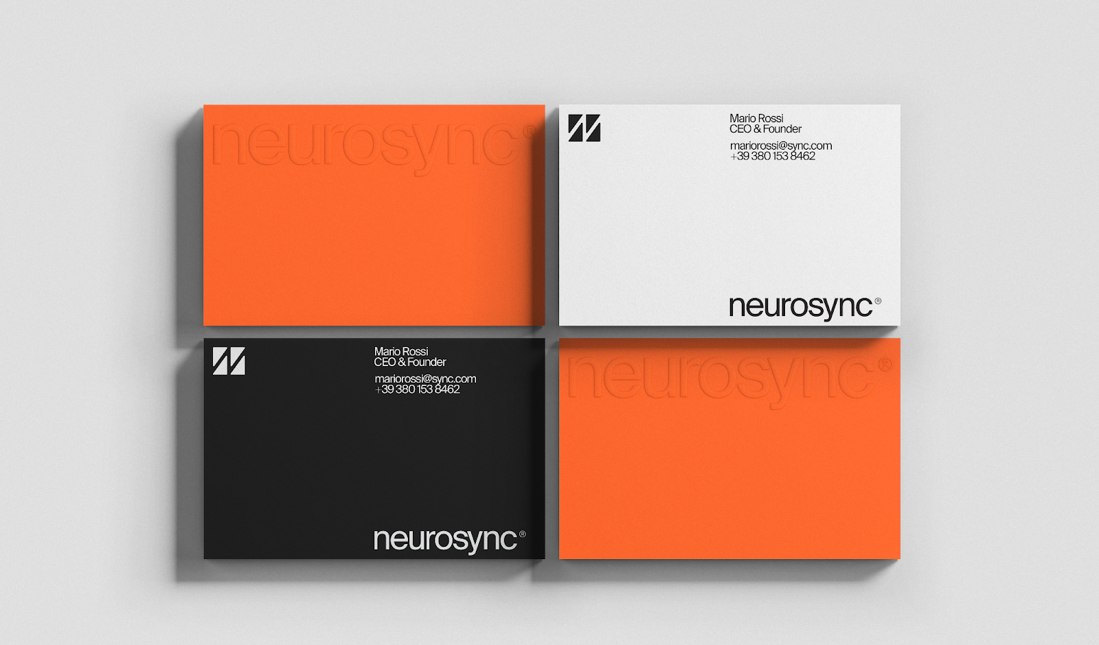 Image from the Crafting Calm: Neurosync Branding and Visual Identity article on Abduzeedo