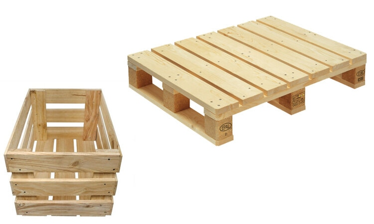 Pallet gỗ thông