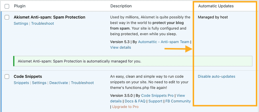 WordPress plugin update.