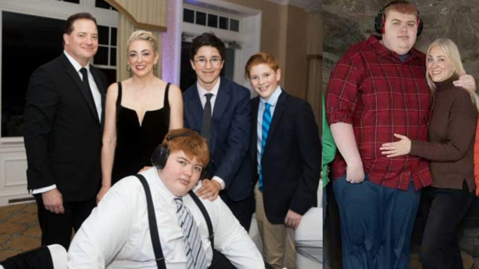 Griffin Arthur Fraser with his family