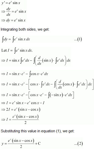 NCERT Solutions class 12 Maths Differential Equations