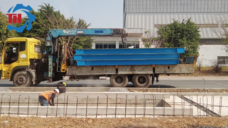 Quy trình lắp đặt trạm cân xe tải, xe ô tô