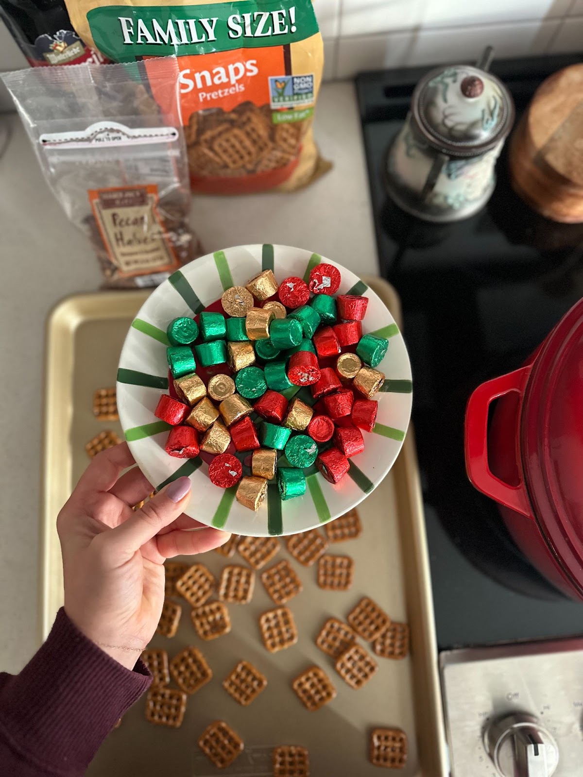 Rolo Pecan Pretzel Turtles