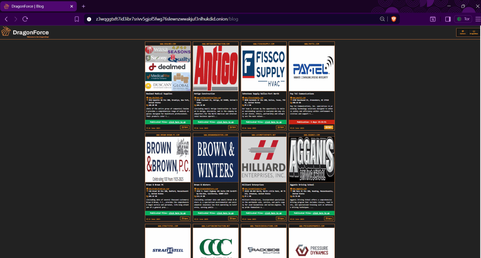 DragonForce Ransomware 